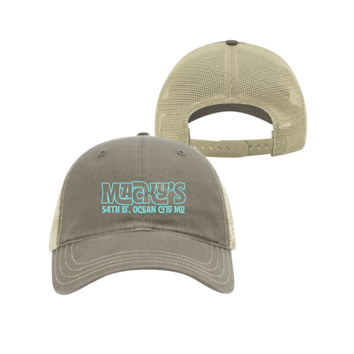 Macky's Washed Trucker Hat